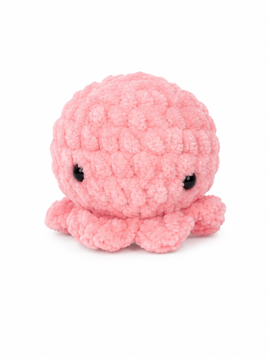 Handmade Plush Pink Octopus